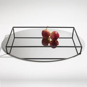 Surface + Border No. 2 Tray by Ron Gilad for Danese Milano Fruit Bowl Danese Milano Black/Mirror 