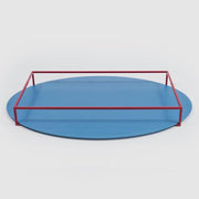 Surface + Border No. 2 Tray by Ron Gilad for Danese Milano Fruit Bowl Danese Milano Red/Blue 
