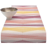 Chilewich: Kimono Woven Vinyl Table Runners Table Runners Chilewich Sherbet 