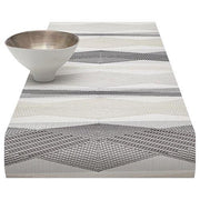 Chilewich: Kimono Woven Vinyl Table Runners Table Runners Chilewich Vanilla 