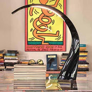Taj Table Lamp by Ferruccio Laviani for Kartell Lighting Kartell Glossy Black/Matte 