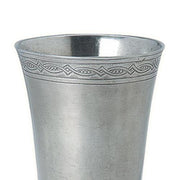 Tall Pewter Cup by Match Pewter Glassware Match 1995 Pewter 