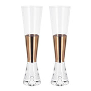 TANK Champagne Glass, set of 2 by Tom Dixon Barware Tom Dixon Copper 