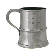 Beer Tankard or Stein by Match Pewter Barware Match 1995 Pewter Pint 
