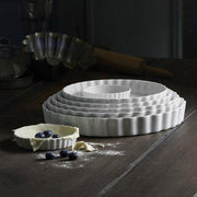 Porcelain Large Round Tart Dishes by Pillivuyt Baking Dish Pillivuyt 