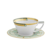 Emerald Tea Cup & Saucer by Vista Alegre Coffee & Tea Vista Alegre 