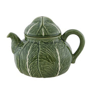 Cabbage Teapot, 64 oz. by Bordallo Pinheiro Dinnerware Bordallo Pinheiro 