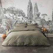 Teophile Solid Color Organic Sateen Pillow Cases by Alexandre Turpault Bedding Alexandre Turpault 
