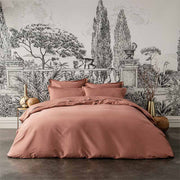 Teophile Solid Color Organic Sateen Duvet Cover by Alexandre Turpault Bedding Alexandre Turpault 