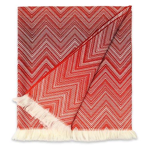 Timmy Wool Throw 51" x 75" by Missoni Home Amusespot Unique
