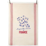 Les Specialités Culinaires de France Dish Towel by Tissage de L’Ouest Dish Towel Tissage de L'Ouest 