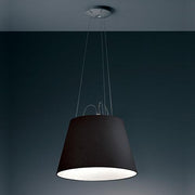 Tolomeo Mega Suspension Lamp by Artemide Lighting Artemide Black 21" 