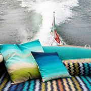 Tonga Outdoor Cushion, 24" by Missoni Home Throw Pillows Missoni Home 