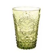 Tree Glass Water Goblet, Emerald by Casa Alegre Glassware Casa Alegre 