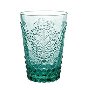 Tree Glass Water Goblet, Mint by Casa Alegre Glassware Casa Alegre 