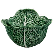 Cabbage Green Tureen or Covered Bowl by Bordallo Pinheiro Dinnerware Bordallo Pinheiro Green Large 