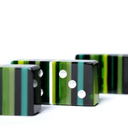 Dominoes Set by Orfeo Quagliata and Rasttro Kitchen Rasttro Green 