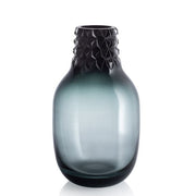 Ema Smokey Grey Art Glass Vase from the Heroine Collection, 16.9" by Kateřina Handlová Glassware Ruckl 