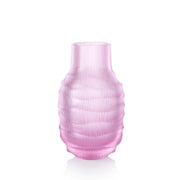 Rei Pink Art Glass Vase from the Heroine Collection, 12.6" by Kateřina Handlová Glassware Ruckl 