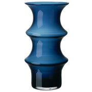 Pagod Blue 8" Vase by Anne Nilsson for Kosta Boda Vases, Bowls, & Objects Kosta Boda 