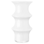 Pagod White 8" Vase by Anne Nilsson for Kosta Boda Vases, Bowls, & Objects Kosta Boda 
