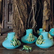 Arte Bordallo Lizard Vase by Bordallo Pinheiro Vases, Bowls, & Objects Bordallo Pinheiro 