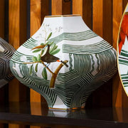 Amazonia Vase Tucano, 12" by Vista Alegre Vases, Bowls, & Objects Vista Alegre 