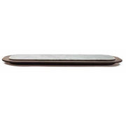 Walnut or Oak Tray by Vincent Van Duysen for When Objects Work Container When Objects Work Walnut Carrara Marble Board 