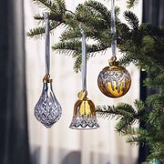 Lismore Teardrop Bauble Crystal Ornament, 5.25" by Waterford Holiday Ornaments Waterford 