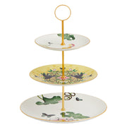 Wonderlust Waterlily 3 Tier Cake Stand by Wedgwood Cake Stands Wedgwood 