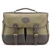 Clipper Canvas Satchel Briefcase by Tusting Bag Tusting Large Waxed Canvas 