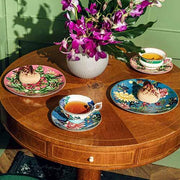 Wonderlust Pink Lotus Teacup & Saucer, 5 oz. by Wedgwood Dinnerware Wedgwood 