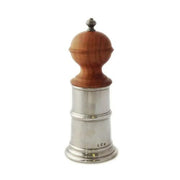 Wood & Pewter Salt and Pepper Grinders by Match Pewter Kitchen Match 1995 Pewter Pepper Grinder 