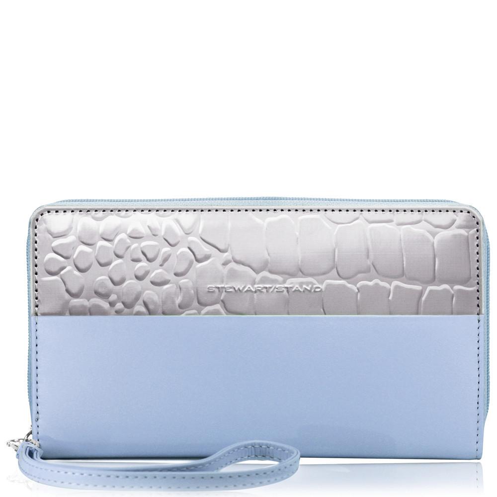 Chroma Zipper Wristlet Wallet, Alligator Print by Stewart/Stand