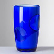 Fisheye Zeynep Synthetic Crystal Acrylic Highball, 6.4" by Mario Luca Giusti Glassware Marioluca Giusti Blue 
