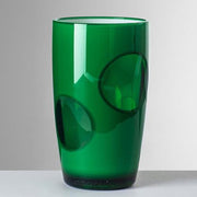 Fisheye Zeynep Synthetic Crystal Acrylic Highball, 6.4" by Mario Luca Giusti Glassware Marioluca Giusti Green 